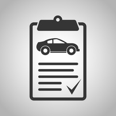 vehicle inspection icon