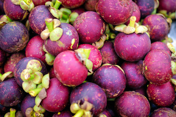 Mangosteens.