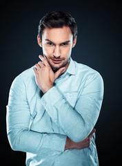 Nice concept for young businessman