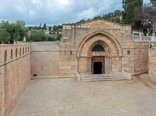 Exterior Tomb of the Virgin Mary, Kidron Valley, Jerusalem