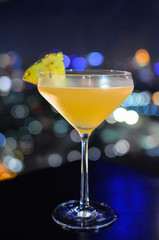 Pineapple cocktail