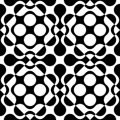 Seamless Curved Shape Pattern
