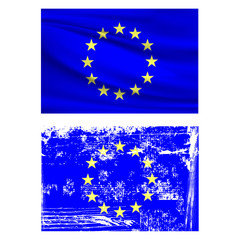 The flag of the European Union