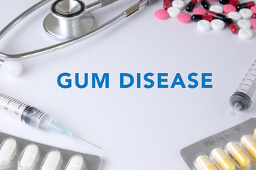 GUM DISEASE CONCEPT
