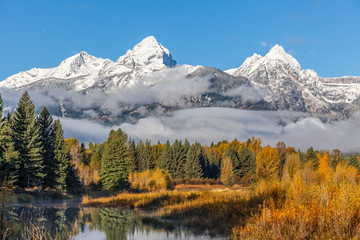Tetons in Fall