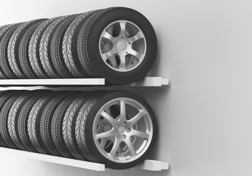 Pneumatici gomme officina 