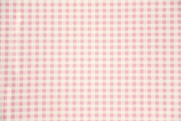 pink picnic tablecloth for background