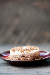 Raw vegan cheese cake