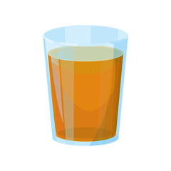 a glass of juice