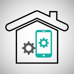 illustration of technology design, editable vector