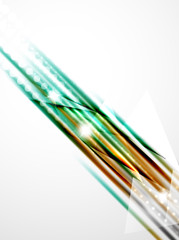 Shiny straight lines abstract background