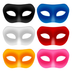 Carnival mask set
