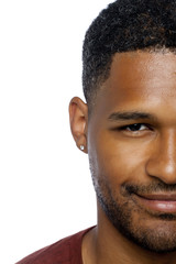 Obraz premium dark man smiling