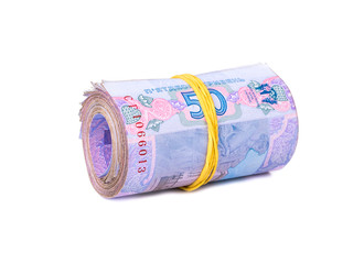 Bunch Ukrainian money