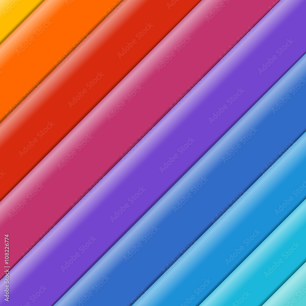 Poster Abstract background of color paper sheets. Template for a text