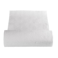 Paper towel roll isolated on white background