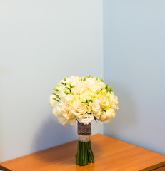 Wedding bouquet close-up