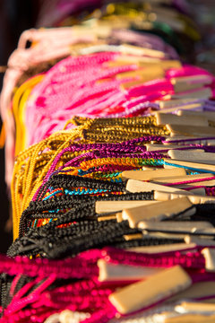 colorful handmade Bracelets detail