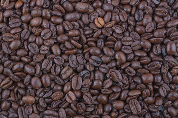 Roasted coffee beans