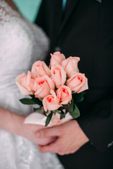 wedding bouquet, flowers, roses, beautiful bouquet