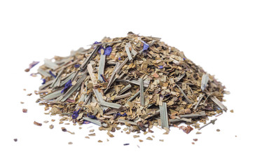 Paraguayan mate tea with addition of flowers monarda