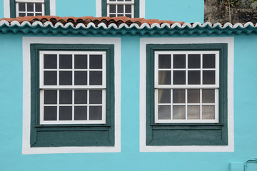 Fototapeta na wymiar Haus in Santa Cruz de La Palma