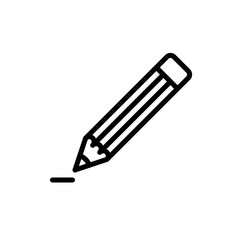 Pencil Outline Icon