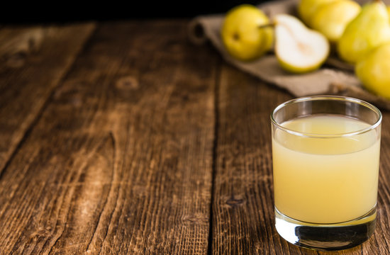 Glass of Pear Juice