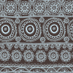 Ethnic seamless pattern. 