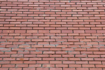 Obraz premium Laying from a red brick. 2 