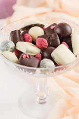 Handmade chocolate candies