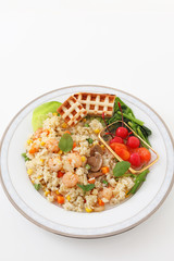 おいしそうなピラフ