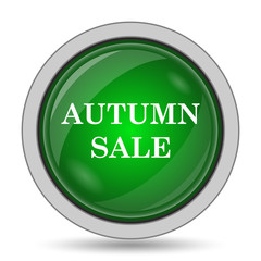 Autumn sale icon