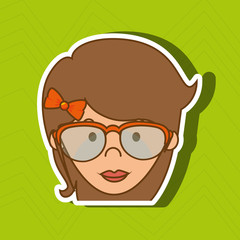 hipster style  design 