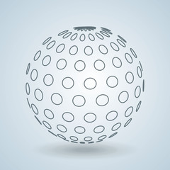 sphere icon design 