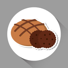 Bread icon design , vector illustration,