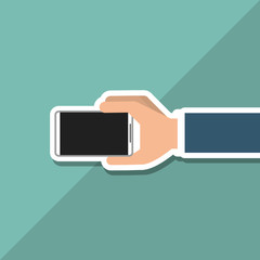 Smartphone icon design , vector illustration