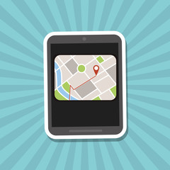 Smartphone icon design , vector illustration