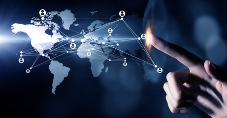 Whole world in hands 