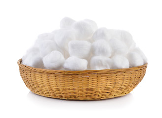 cotton in the basket