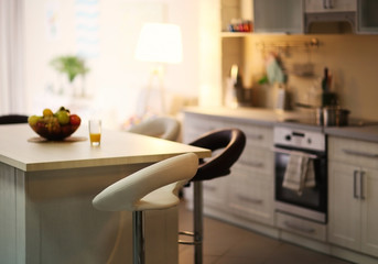 Modern kitchen interior