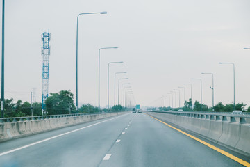 On the expressway