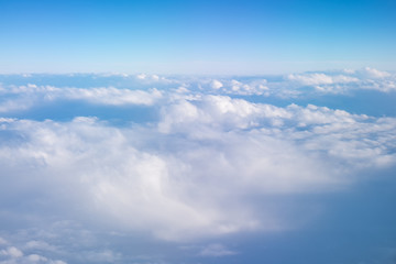 Fototapeta na wymiar Clouds in blue sky.