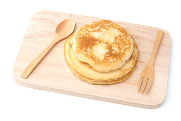 Fresh hot homemade pancakes