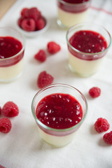 Panna Cotta mit Beeren