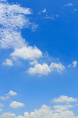 clear blue sky background