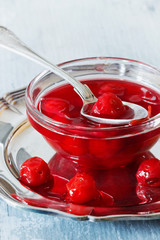 Delicious fruit breakfast