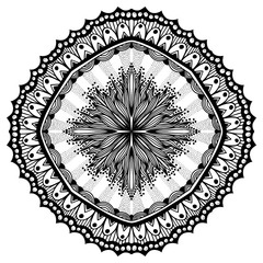 Mandala. Ethnic decorative elements.