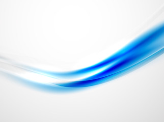 Fototapeta premium Modern curve stripes template