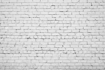 White texture brick wall background interior